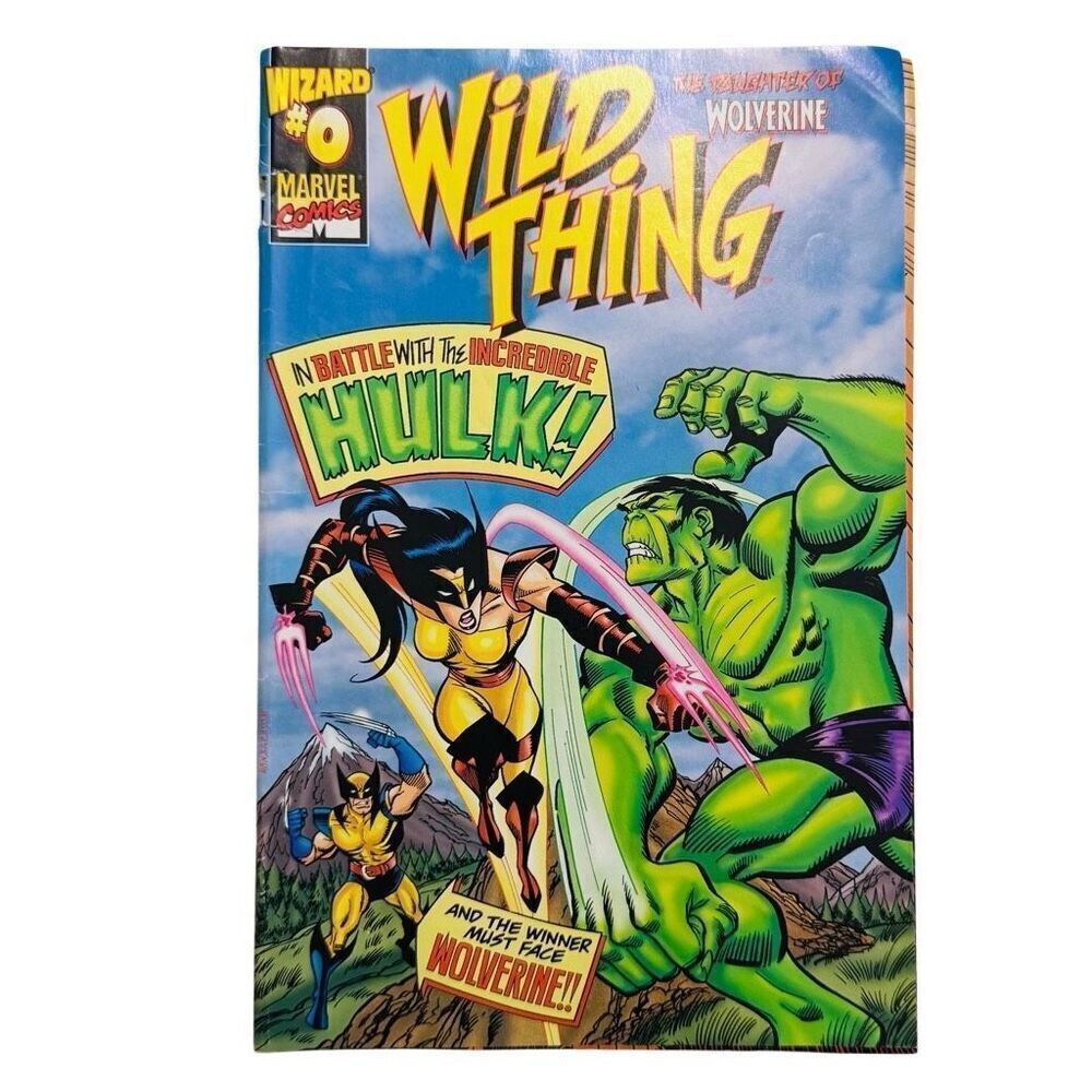 WILD THING #0 1st Daughter Of Wolverine. Marvel Comics/Wizard 1999